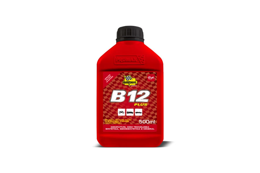 Aditivo para óleo de motor Bardhal B12 Plus 500ml